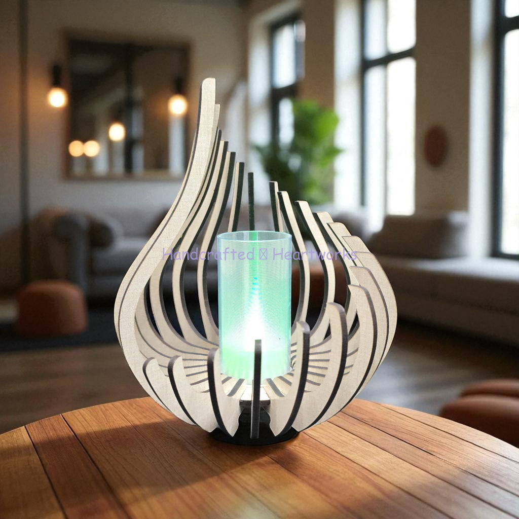 CB's Cozy Glow Laser Cut Tea Light Holder
