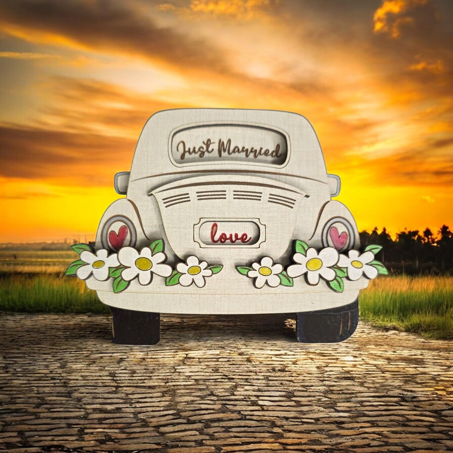 Wooden Wedding Gift Card Holder – Personalized Keepsake